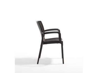 Градински стол SUNSET (кафяво)